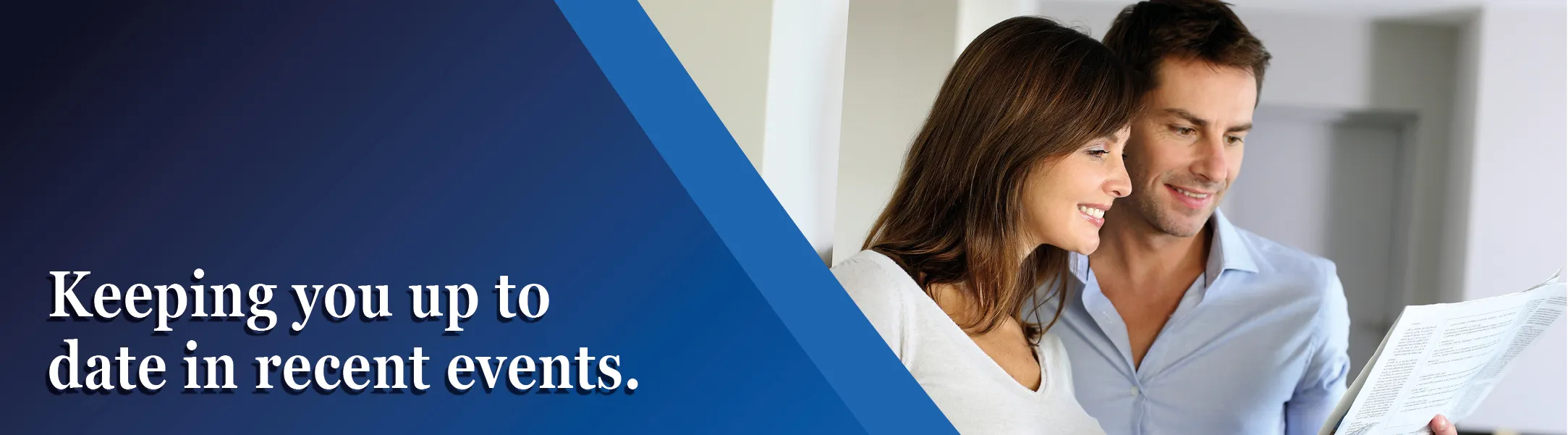 financial news header
